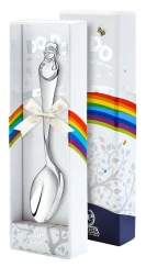 Серебряная детская ложка «Снеговик»