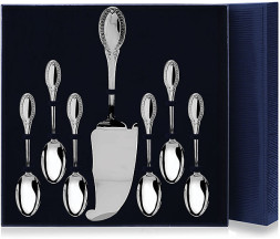 Серебряный чайный набор «Император» из 7 предметов