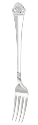 Серебряная столовая вилка "Афина"