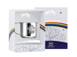 Серебряная детская кружка «Ангел»