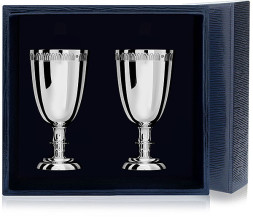 Набор серебряных рюмок «Император» из 2 предметов