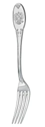Серебряная столовая вилка «Единство»