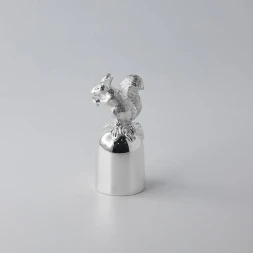 Серебряная стопка перевертыш «Белка»