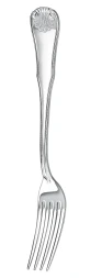 Набор из 6 серебряных столовых вилок «Визит»
