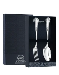 Серебряный столовый набор «Фаворит » на 1 персону
