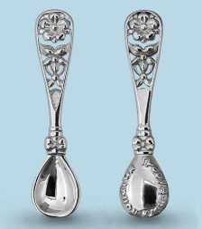 Серебряная ложка-загребушка