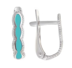 Серебряные серьги