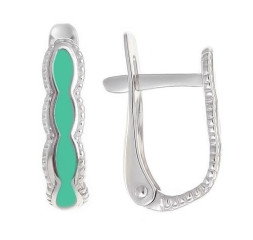 Серебряные серьги