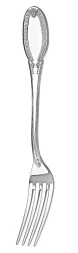 Набор из 6 серебряных десертных вилок «Император»
