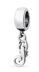 Серебряный шарм-подвеска