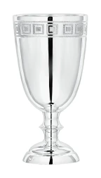 Набор серебряных рюмок №1 с рисунком «Квадрат»