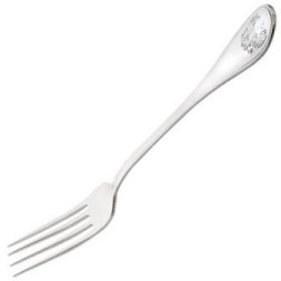 Серебряная десертная вилка «Отечество»