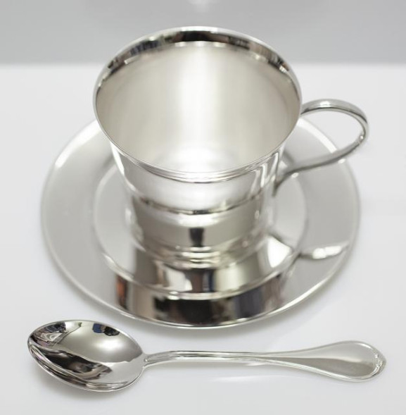1177 Серебряный чайный набор