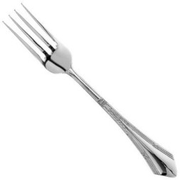 Серебряная десертная вилка «Элегант»