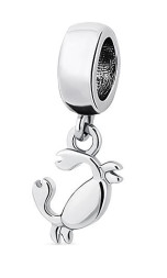 Серебряный шарм-подвеска