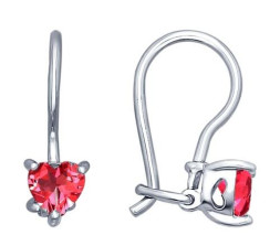 Серебряные серьги