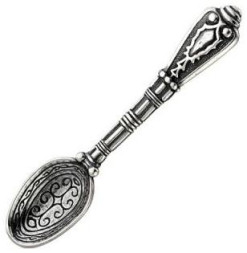 Серебряная ложка-загребушка