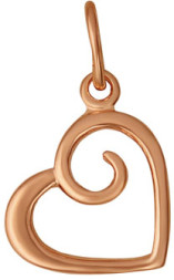 Подвеска с золочением