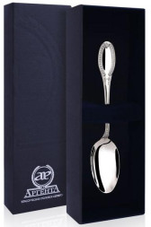 Серебряная кофейная ложка «Император»