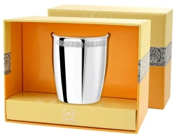 Серебряный детский стакан «Император»