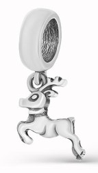 Серебряный шарм-подвеска