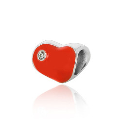 Серебряный шарм-подвеска «Мое Сердце»