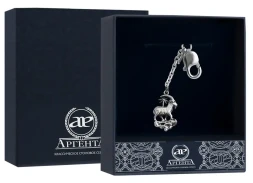 Серебряный брелок «Зодиак-Козерог»