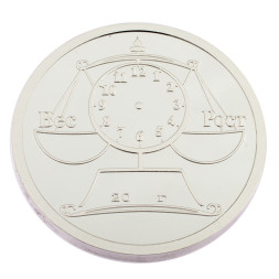 Серебряная монета «С рождением девочки»