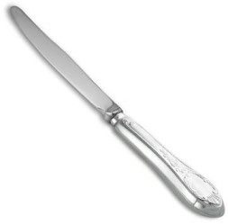 Серебряный десертный нож «Весна»