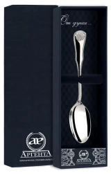 Серебряная кофейная ложка «Визит»
