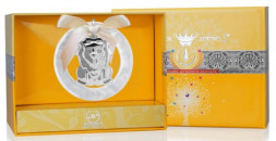 Серебряная погремушка «Лев» на кольце