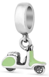 Серебряный шарм-подвеска