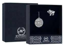 Серебряный ионизатор воды «Монета на счастье»