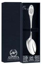 Серебряная чайная ложка «Единство»