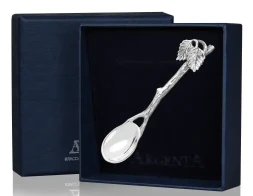 Серебряная ложка для соли «Зачарованный лес»