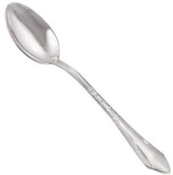 Серебряная чайная ложка «Элегант»