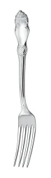 Серебряная десертная вилка "Серебряная роза"