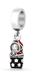 Серебряный шарм-подвеска